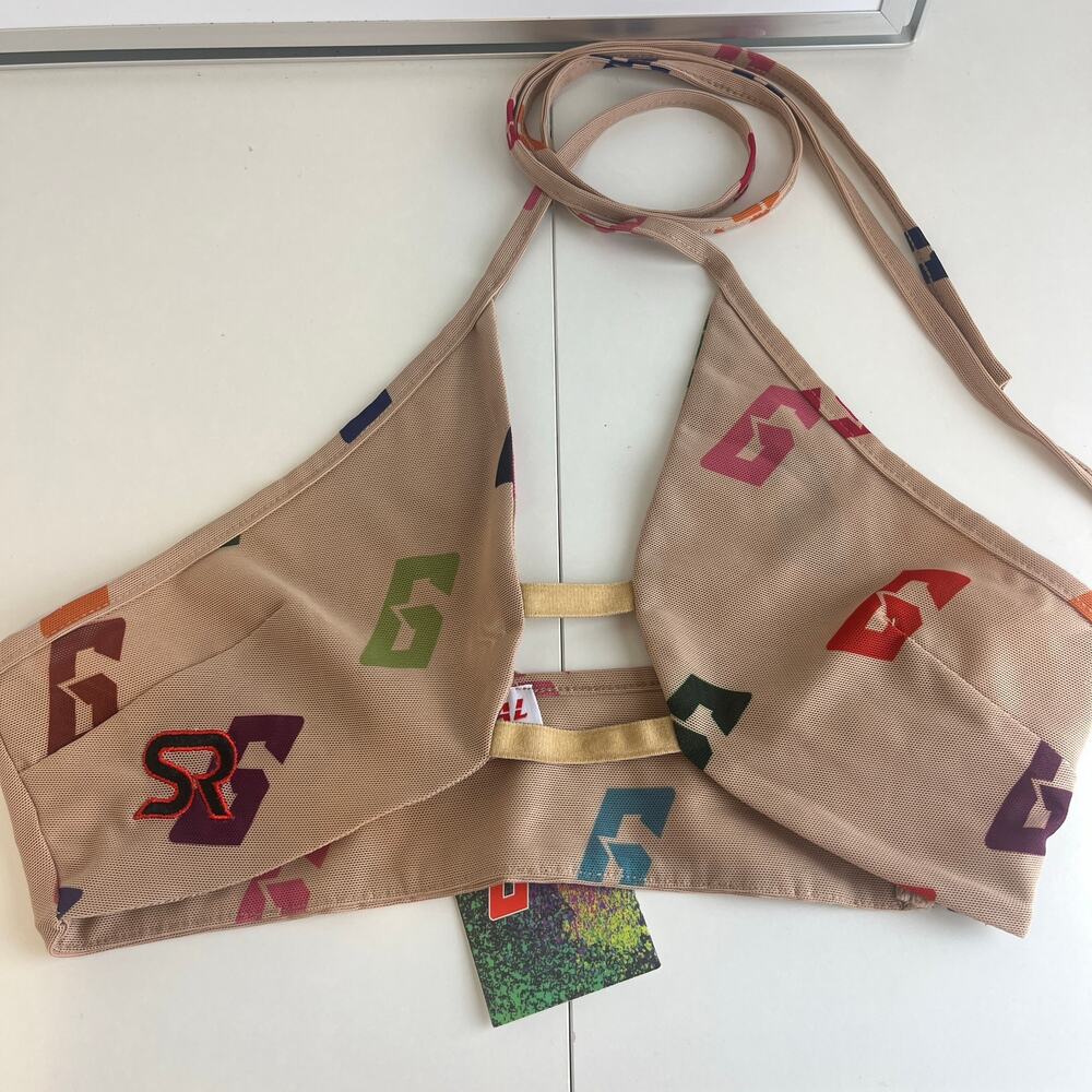 NWT Gswoo So Real Bikini Bra Top Women's Small